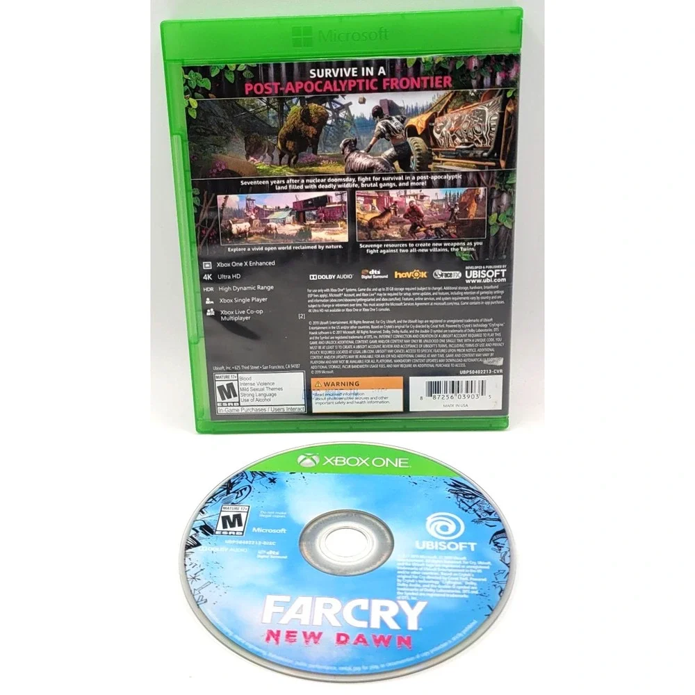 Far Cry New‎ Dawn Xbox One Video Game Microsoft Xbox One UBISOFT CIB